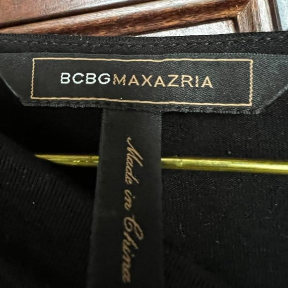 Black BCBG MAXAZRIA Top Sz S - Picture 2 of 2